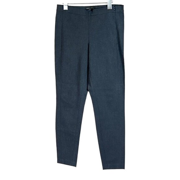 Banana Republic Womens Slim Fit Side Zip Pants Gray Size 6 RN 54023 - Picture 1 of 5